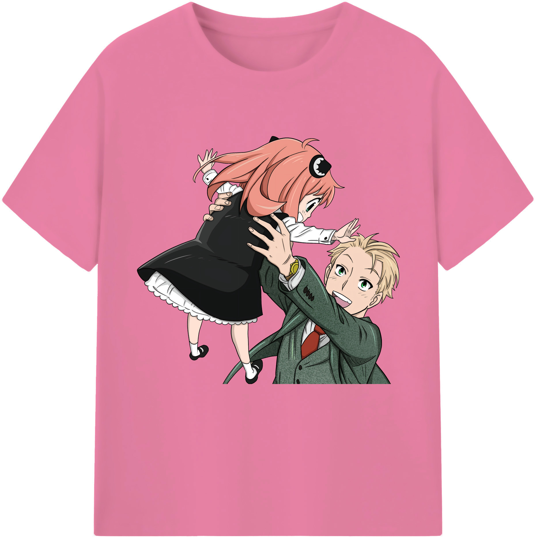 （画像用） SPY×FAMILY间谍家家酒 綿100％半袖Tシャツ（フロントプリント）